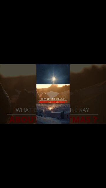 🎄 What does the Bible say about Christmas?? #christmas2023