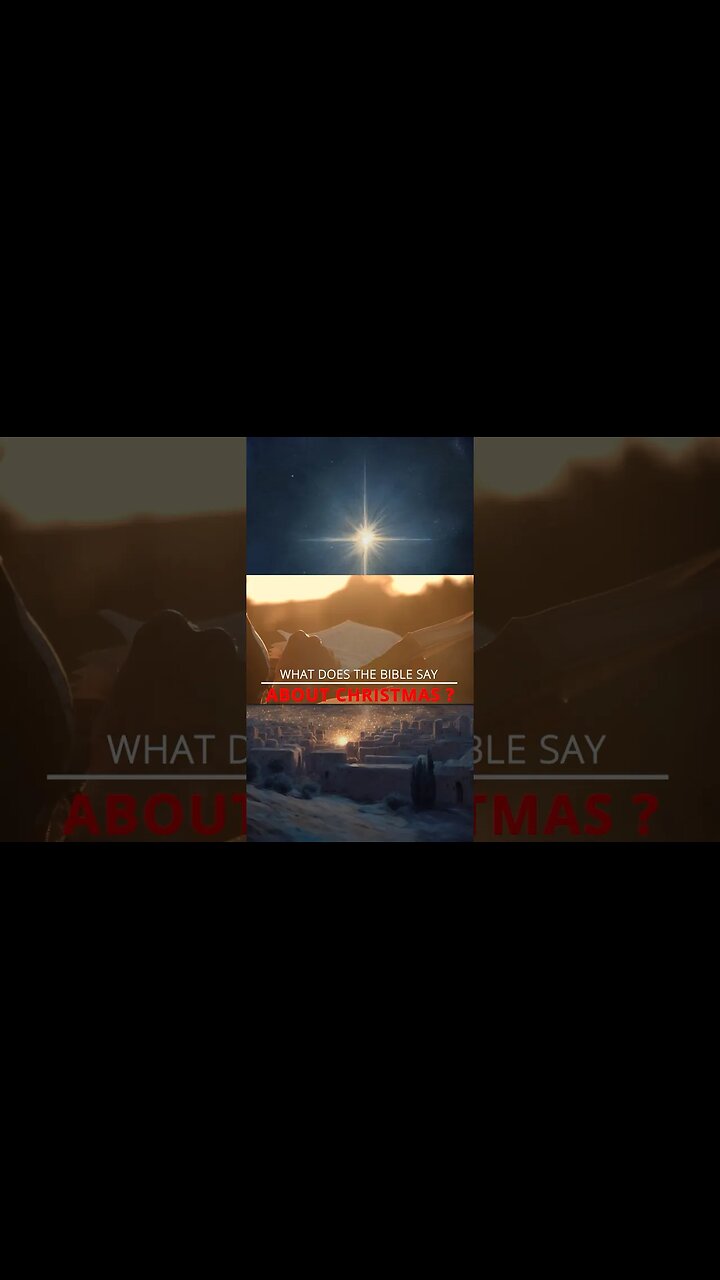 🎄 What does the Bible say about Christmas?? #christmas2023