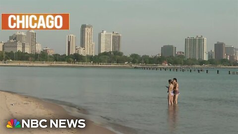 Tens of millions deal with scorching heat, severe weather