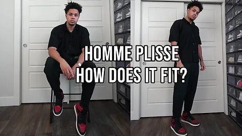 Homme Plisse Issey Miayake Try On Haul! How Does It Fit?