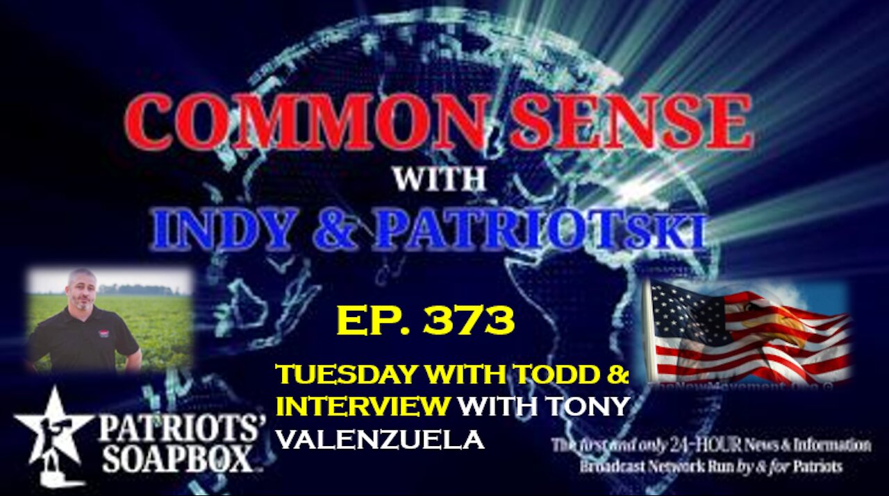 Ep. 373 Tuesday With Todd & Interview With Tony Valenzuela