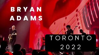 Bryan Adams - Shine a Light - Live Toronto 2022