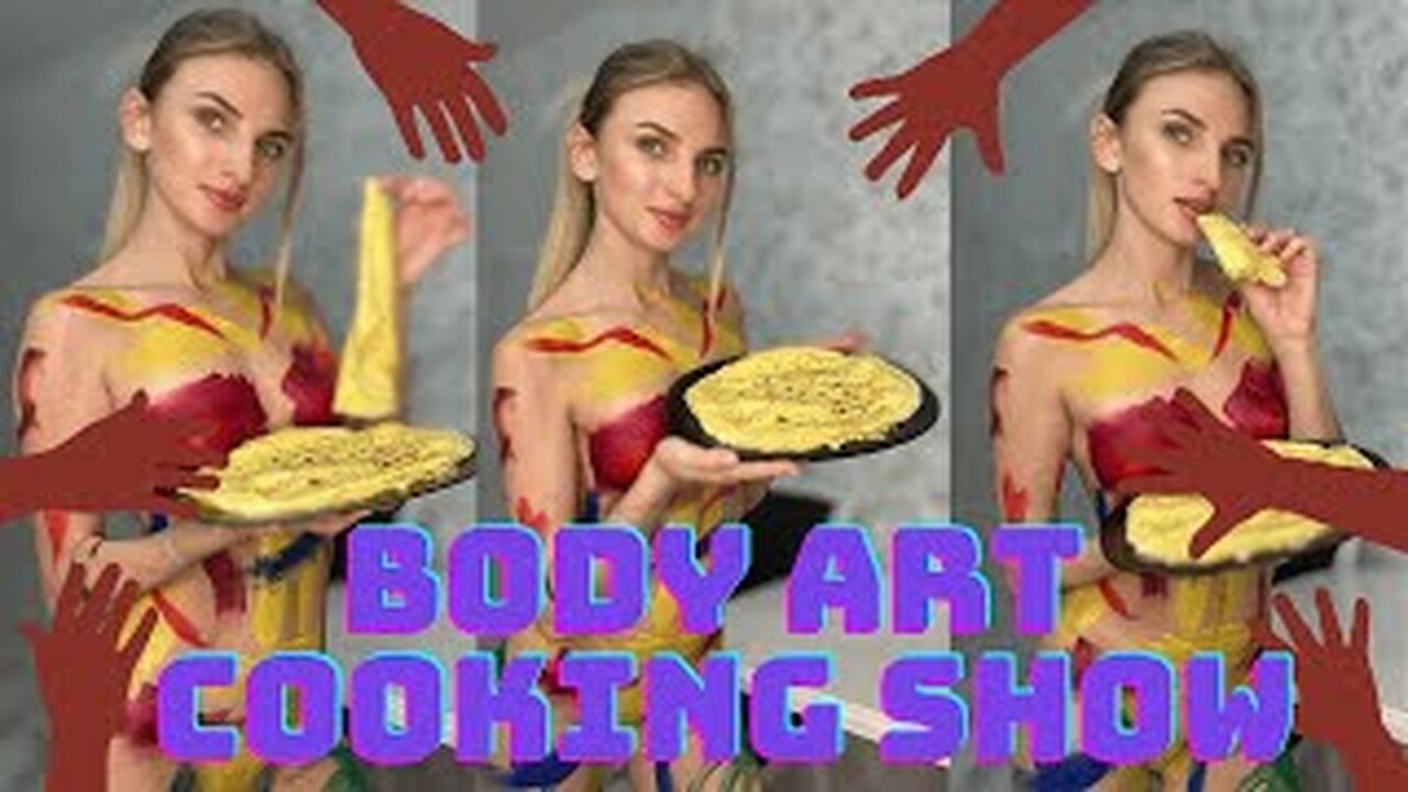 Body Art Cooking Special | Transparent Show Try-ons | 2024 | Delicious Pancake