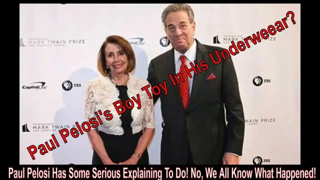 Paul Pelosi's Attacker Was In Underwear When Police Arrive And When He TOOK Hammer From Pelosi?