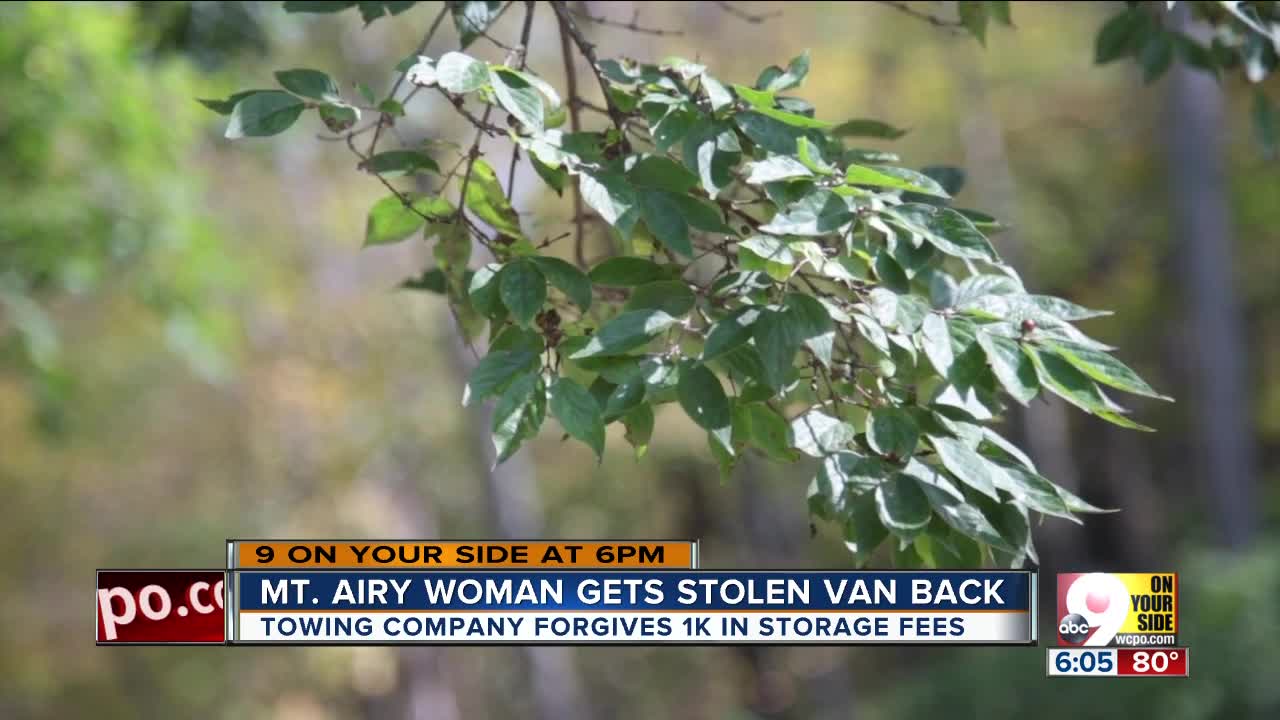 Her van was stolen. No one told her it was found