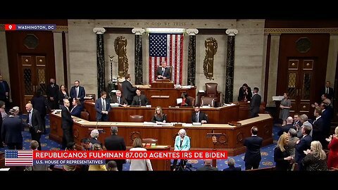 🇺🇸 Republicanos cumplen y fulminan al ejército de agentes IRS de Biden en el primer día [CC Español]