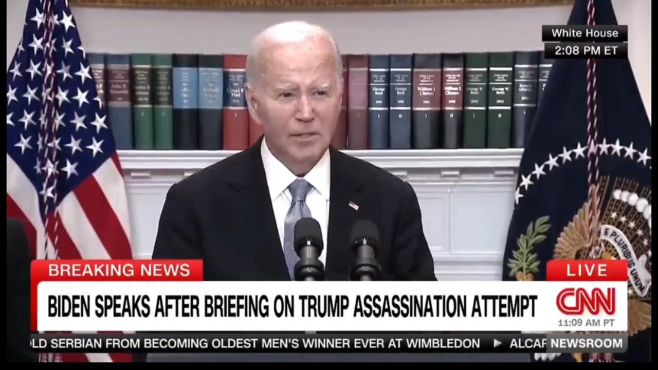 Biden: Secret Service Will Provide Trump Every Protective Measure Necessary