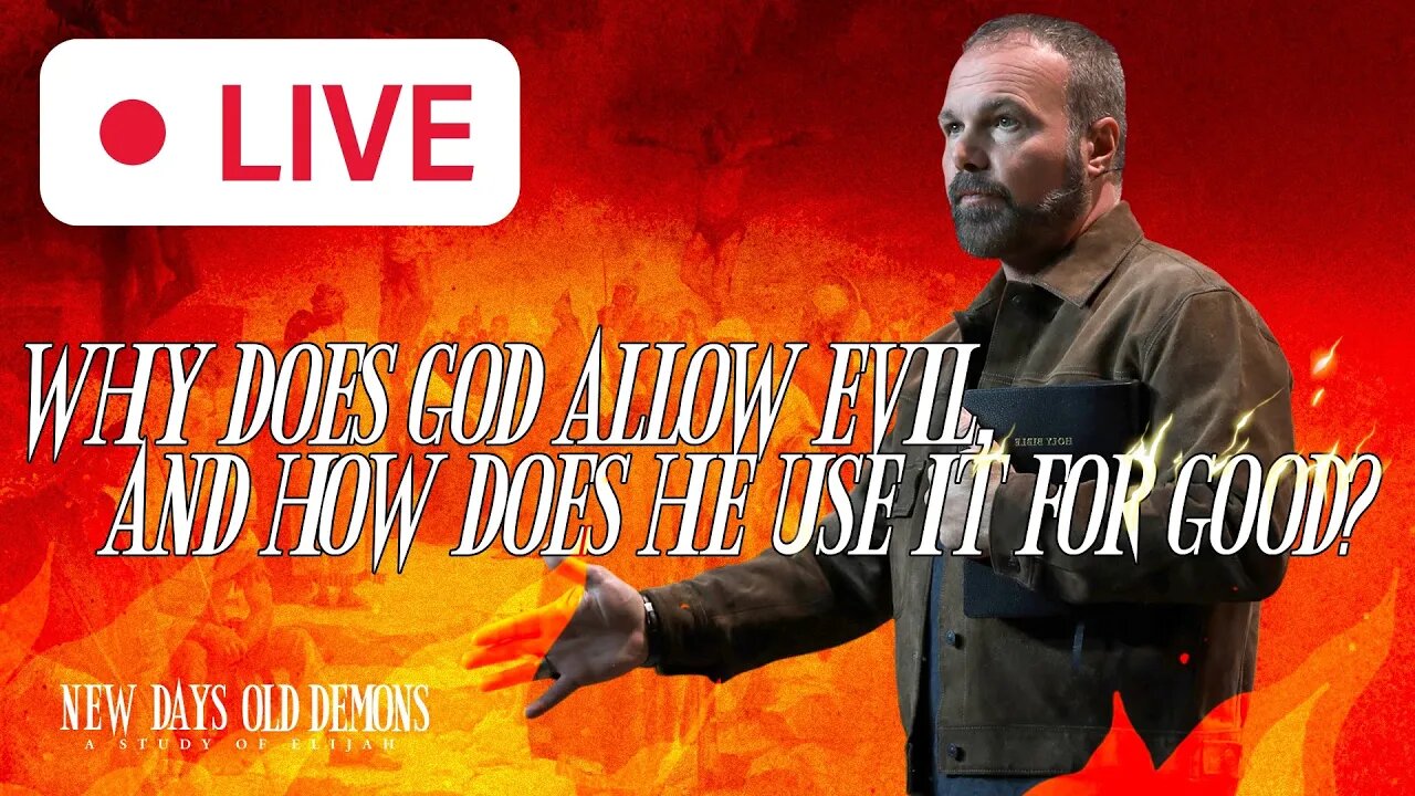 Why does God allow evil in our world?