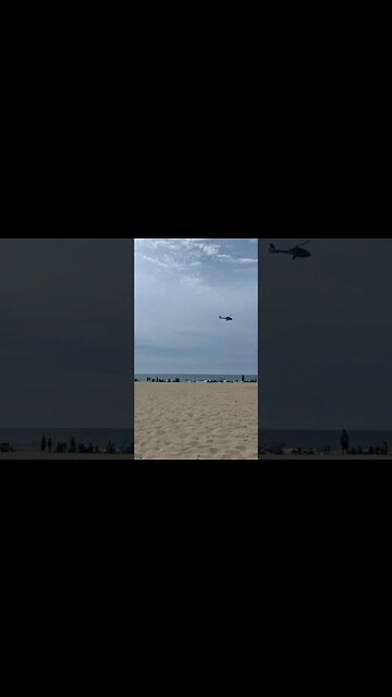 helicopter fly over grand haven