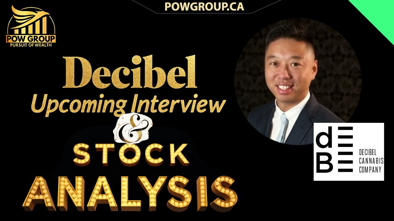 Decibel Upcoming Interview & is the Bottom in for DB Stock? DB Technical Analysis