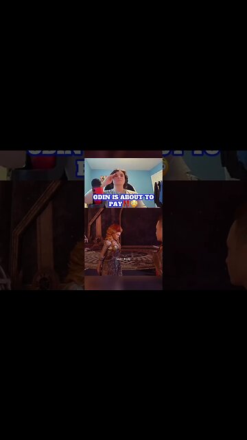 Sindri Has Had Enough‼️😳 | #shorts #godofwarragnarok #gaming #reaction