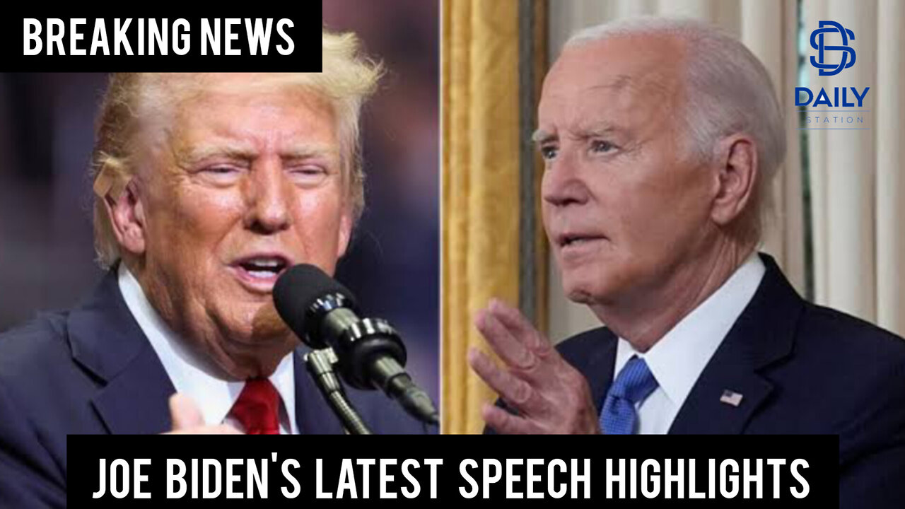 Joe Biden's latest speech highlights|Presidential elections 2024|