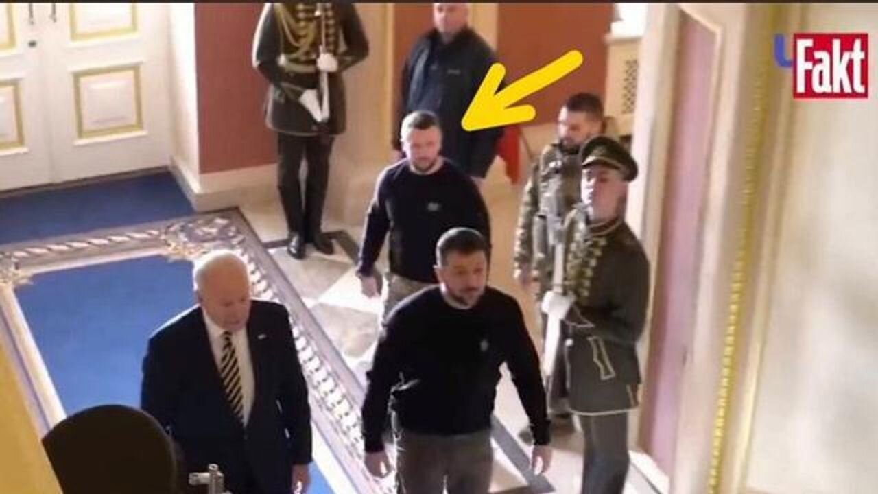 What The Hell Is This Theater? Zelensky's Body Double Accidentally Appears With Biden