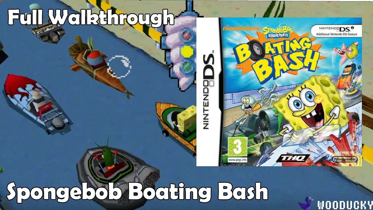 Spongebob Boating Bash (DS) Full Walkthrough