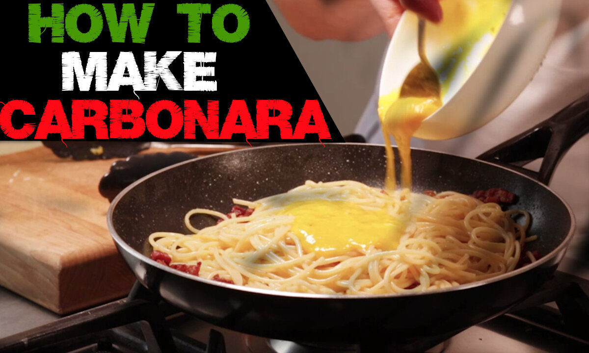 HOW TO MAKE CARBONARA