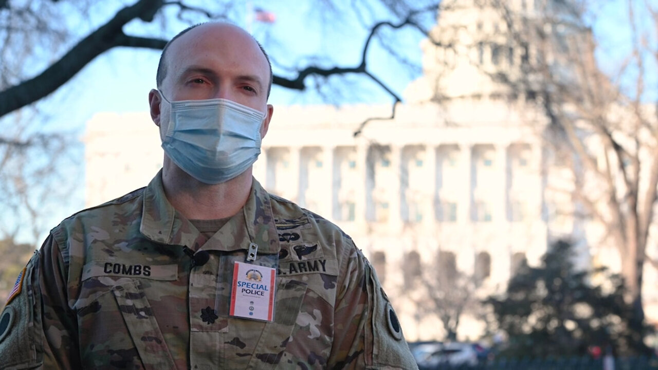 Ohio Army National Guard soldiers support inauguration