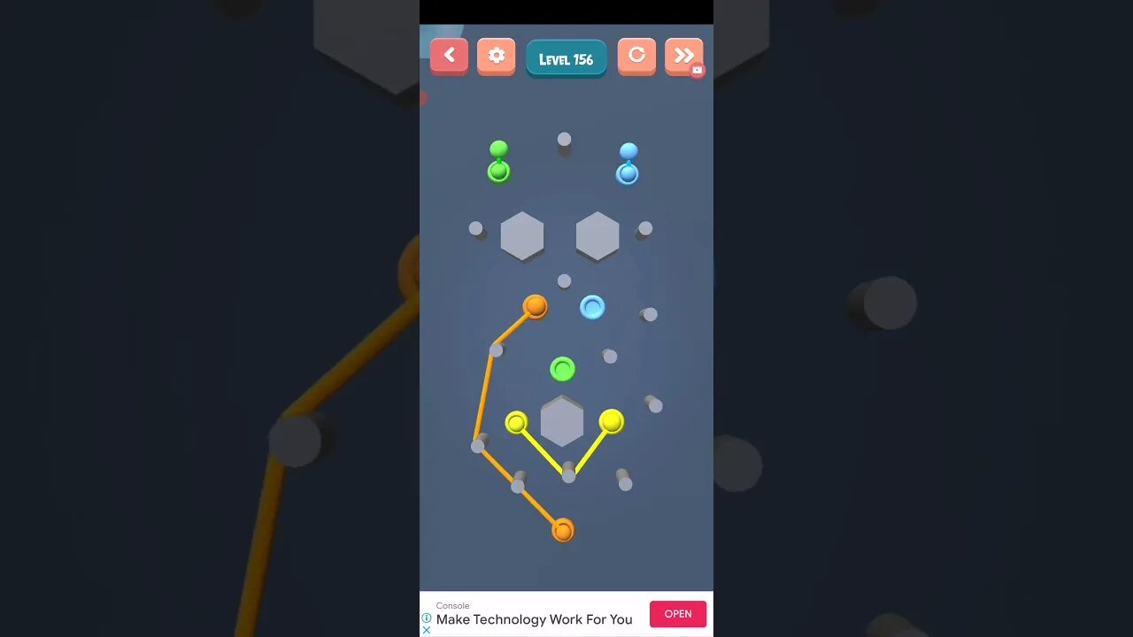 Color Rope Puzzle - Level 156