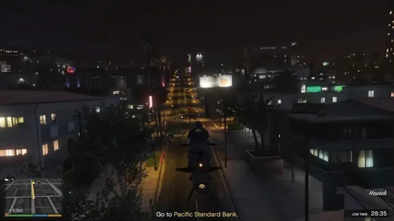 GTAV online Robbery in progress