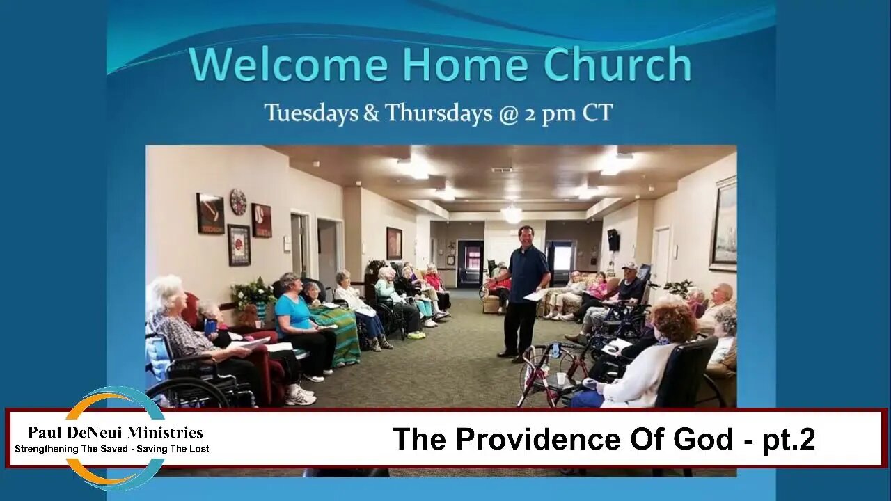 The Providence Of God pt.2 - 23.08.24 - with #pauldeneui