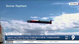 Navy’s accepts Raytheon’s new Tomahawk missile