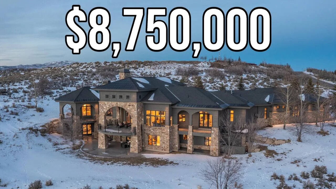 $8,750,000 Park City Mega Mansion | Mansion Tour