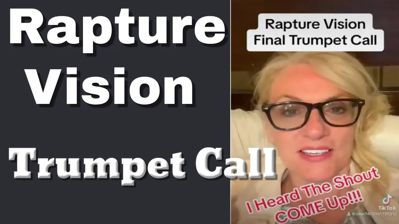 RAPTURE VISION: FINAL TRUMPET CALL!! #rapture #jesus #trumpet #repent