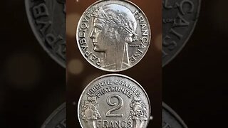 France 2 Francs 1940. #shorts #coinnotesz #viral