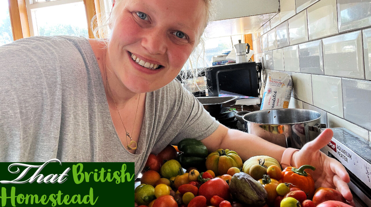 No Rules Harvest: Allotment Garden - Homemade Pasta Sauce