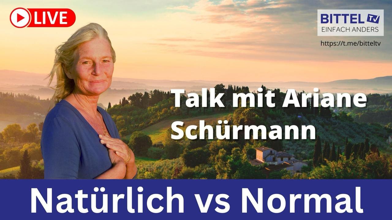 Talk mit Ariane Schürmann - Natürlich vs Normal - 25.09.2024