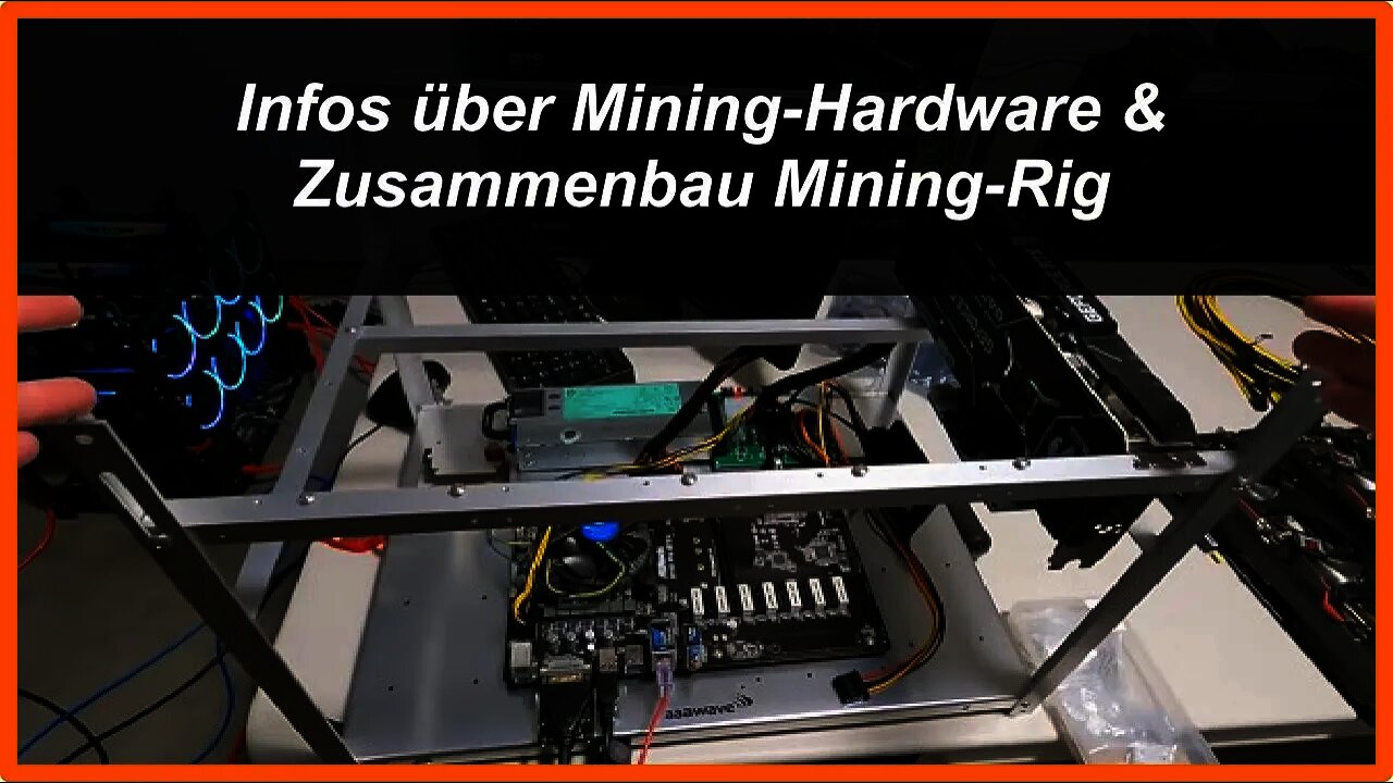 Infos über Mining-Hardware und Zusammenbau Mining-Rig