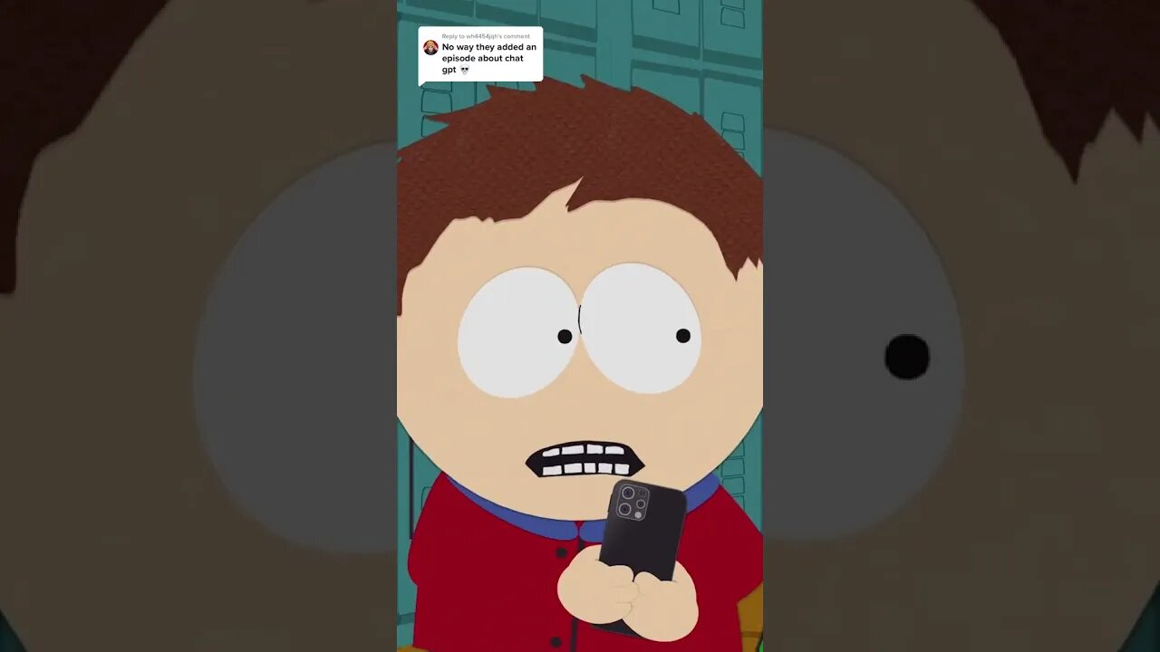 Use ChatGPT to reply on your GF/BF , dude #southpark #chatgpt #openai #ai