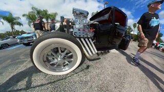 Ford Hot Rod - Hooters and Hot Rods - 9/18/22 - Sanford, Florida #carshow #hotrod #classiccars