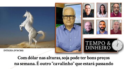 Com dólar nas alturas, soja pode ter bons preços na semana. É outro "cavalinho" que estará passando