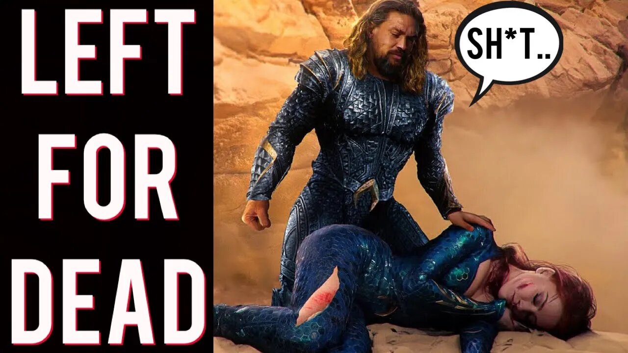 Aquaman 2 Lost Kingdom left for DEAD! Warner HIDES Amber Heard and REFUSES to pay for marketing!