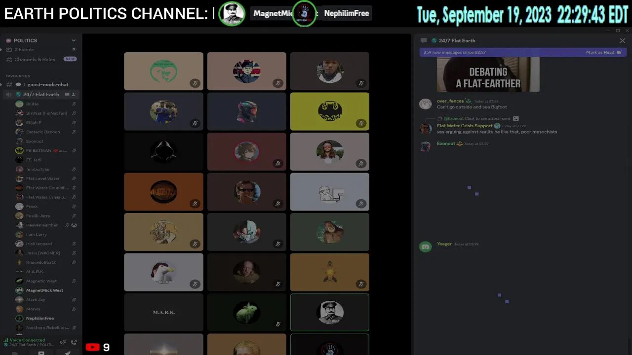 24/7 Flat Earth Politics Channel Livestream - #22