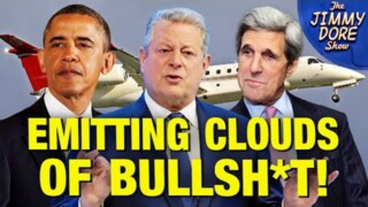 Obama - Al Gore -John Kerry Are COLOSSAL Climate Hypocrites!