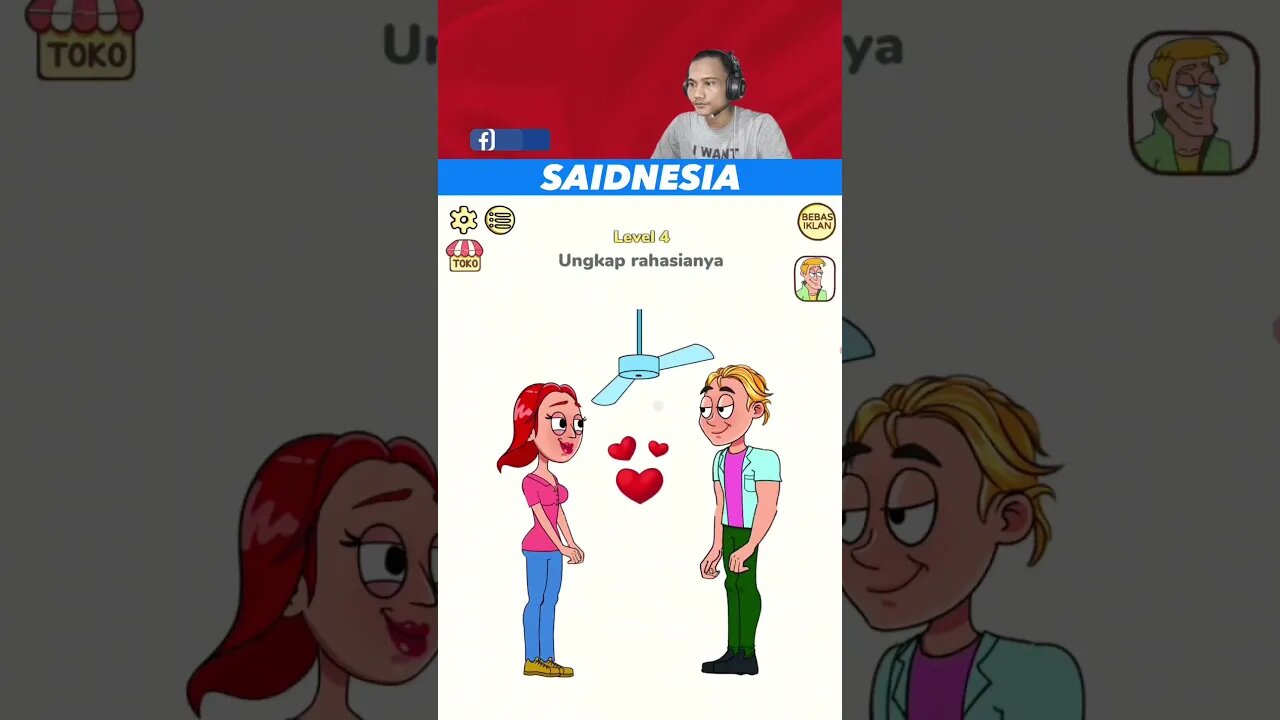 Malah ditinggalin lari 😂 |Impossible date level 4 #saidnesia #impossibledate #impossibledategame