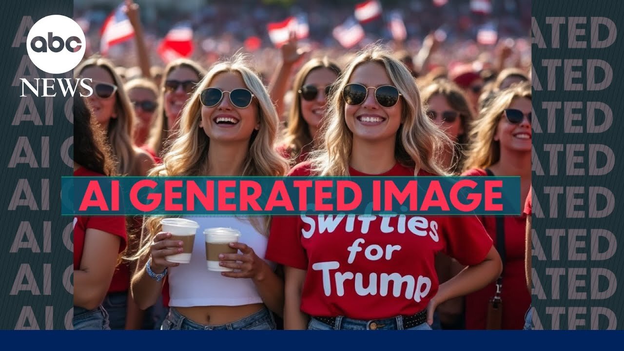 Trump posts fake AI images of Taylor Swift and her fans, suggesting endorsement