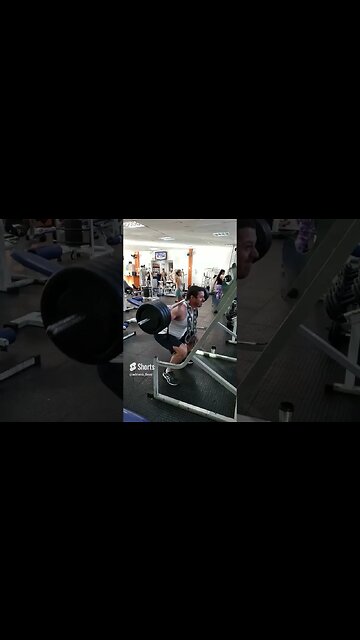 Treino Pesado Raiz - Agachamento Livre #academia #treino