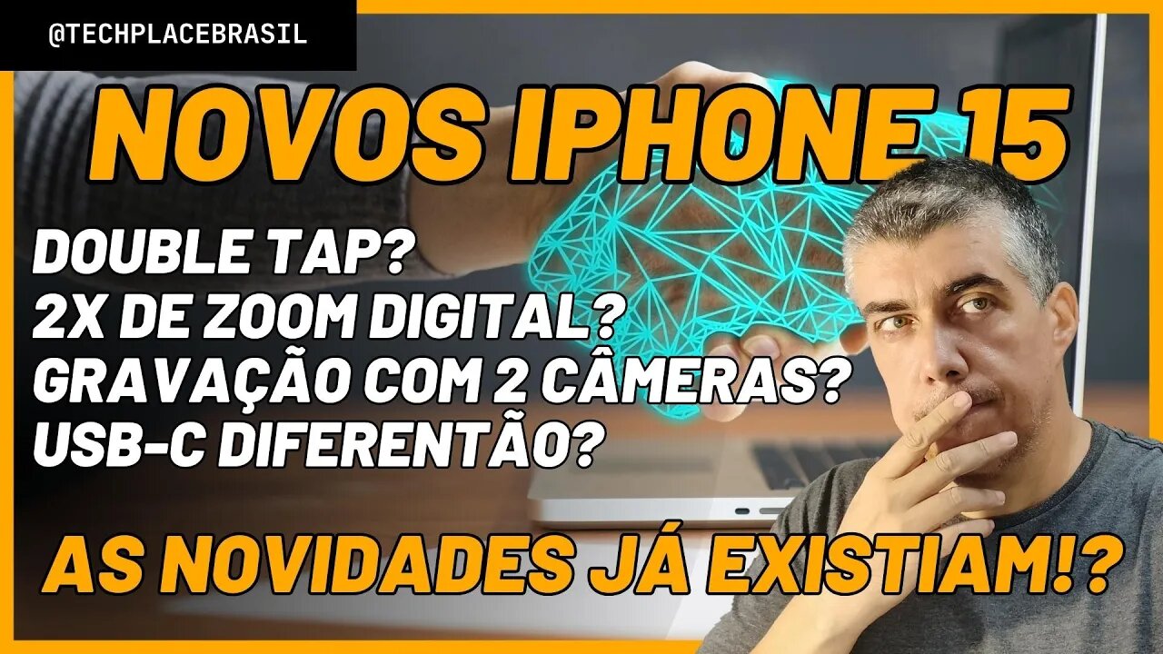 Assista enquanto está no ar... Novos iphones 15!