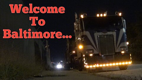 Climb Mountains To Baltimore In Cabover Peterbilt - 020