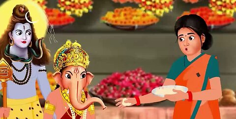 गणेश की मिठाई_-ganesh ki mithai || hindi cartoon ||