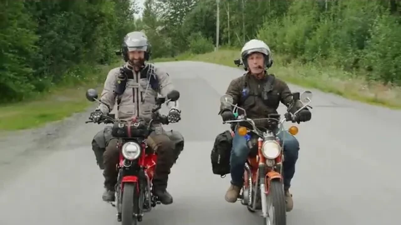14 +++++ 1,000 Miles Across Alaska! 1975 Honda CT90 vs