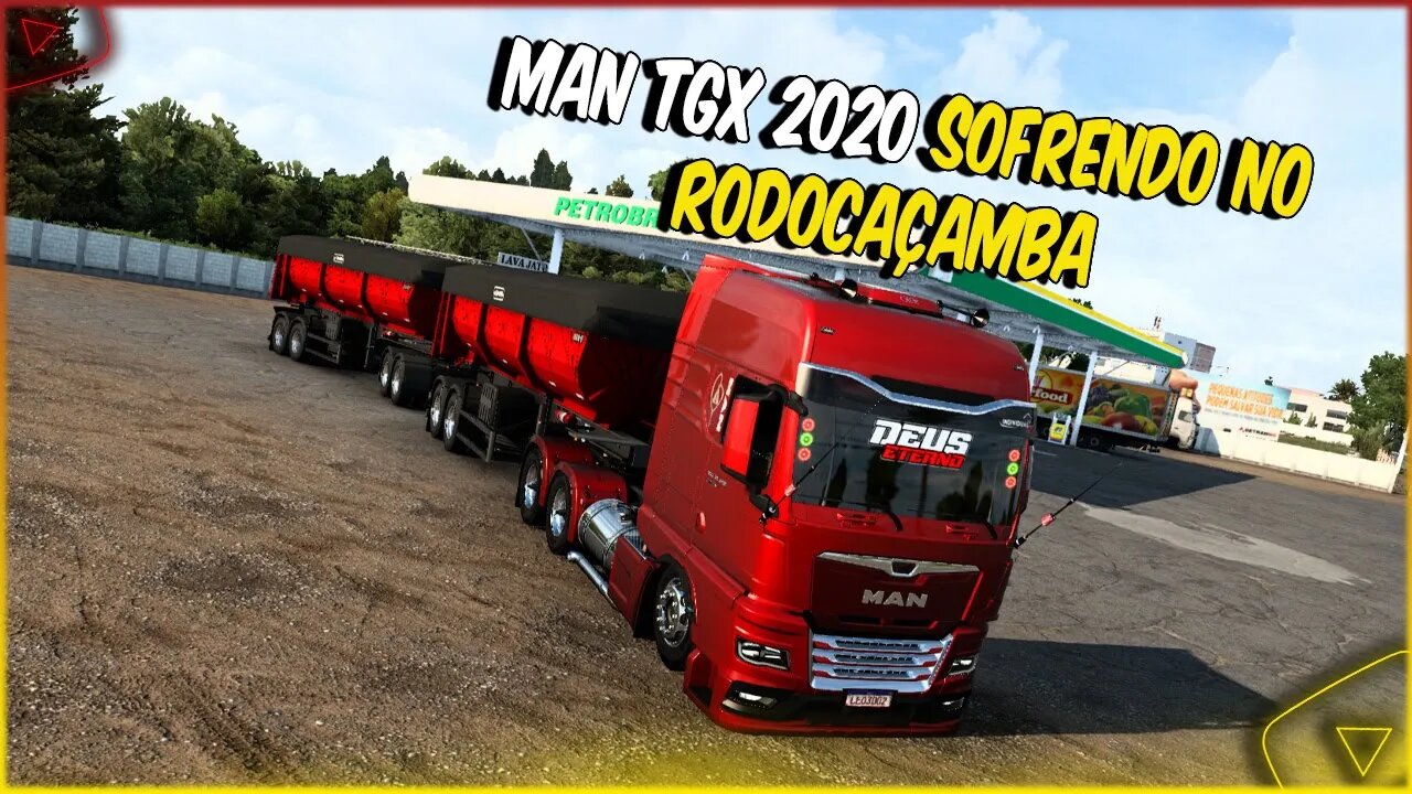 MUITO PESO PARA O MOTOR MAN TGX 2020 NO RODOCAÇAMBA MANOS ETS2 MODS