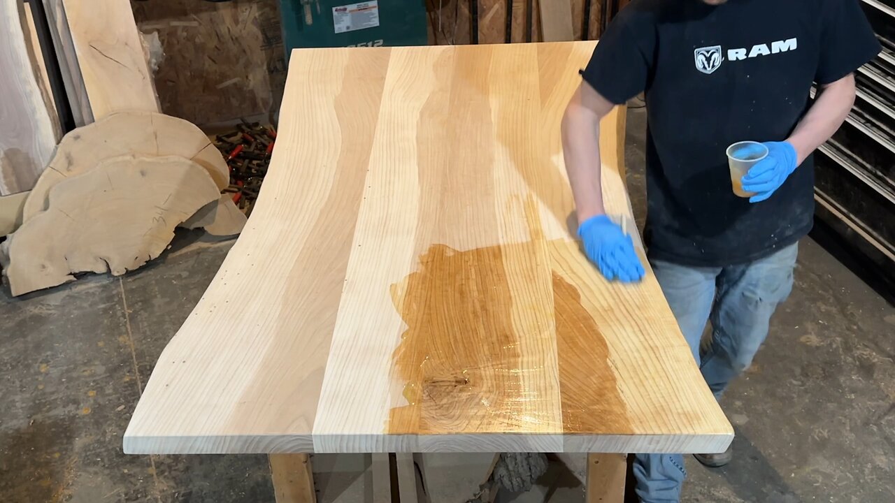 Building a Live-Edge Ash Table & Bench