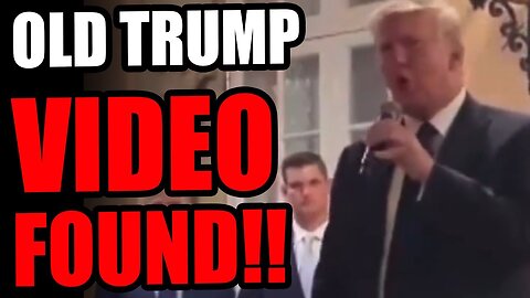 OLD TRUMP VIDEO BREAKS THE INTERNET!! HE'S 100% RIGHT.