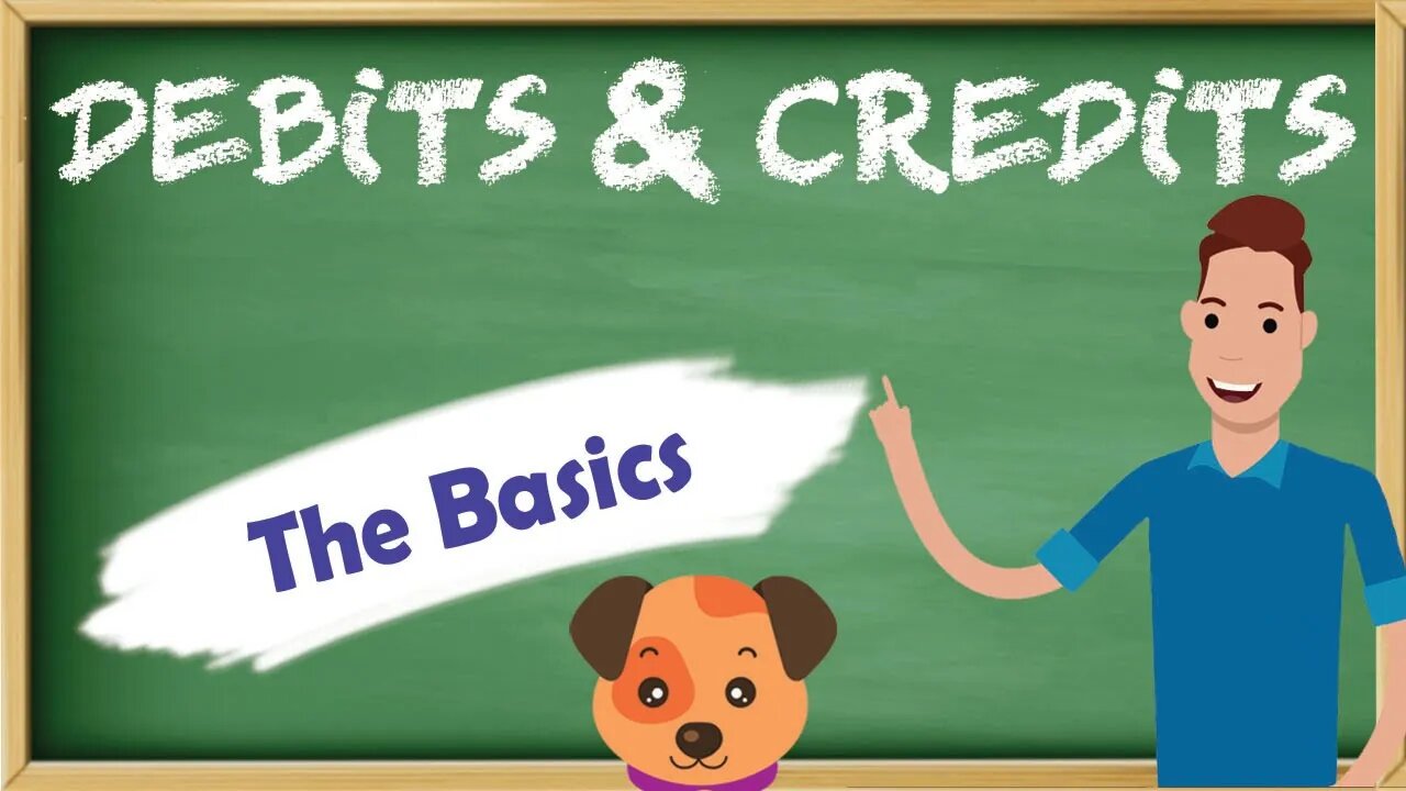 Let's learn what debits and credits are