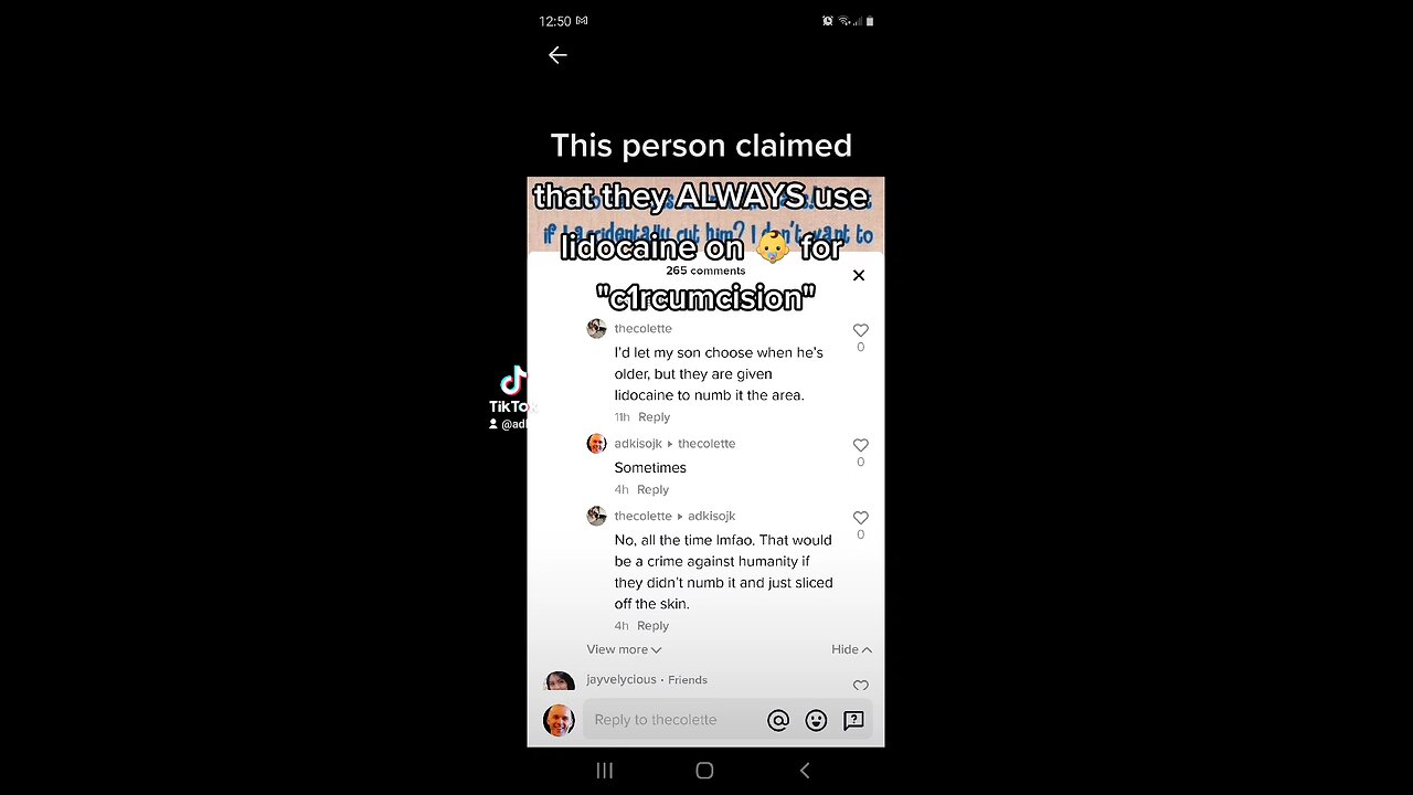 They always use lidocaine, right?