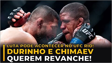 DURINHO E CHIMAEV ACEITAM FAZER REVANCHE NO UFC RIO!