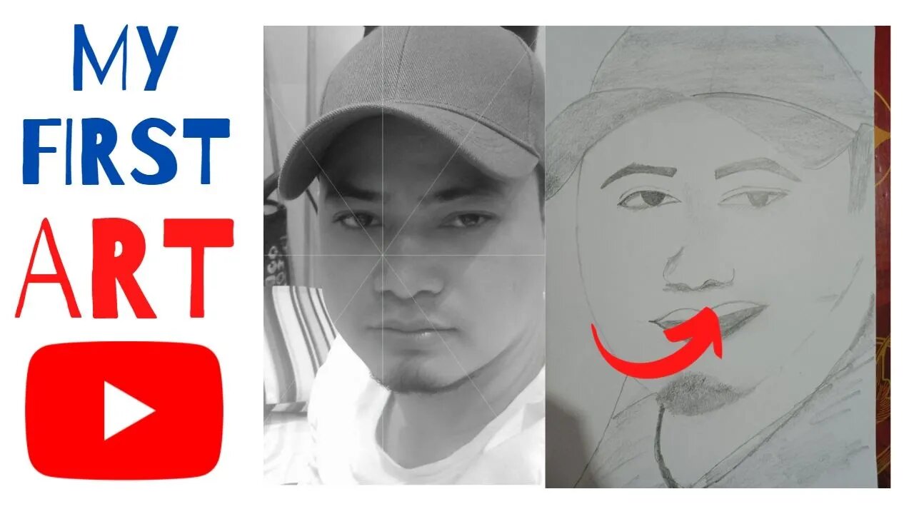 My first art video ,My first drawing,#sujan official,my first ART tutorial